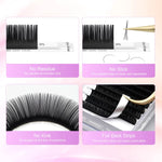 NAGARAKU Classic Mix Eyelash Extensions 16rows/Case 7~15mm Premium Natural Soft Individual Faux Mink Supplies Makeup Cilios