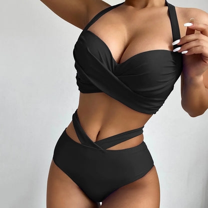 Print Push-Up Bikini Set – Brazilian Two-Piece Swimsuit for Women