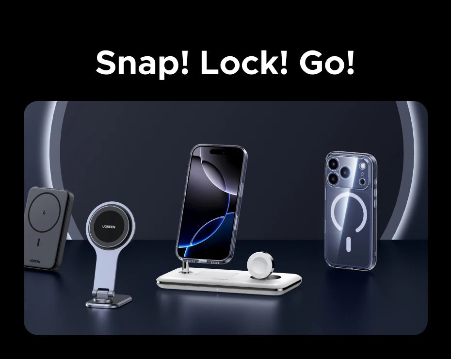 UGREEN Magnetic Case for iPhone 17 Pro Cases Shockproof Cover for iPhone 17 16 15 14 Pro Air 17pro max for Magsafe Macsafe Case