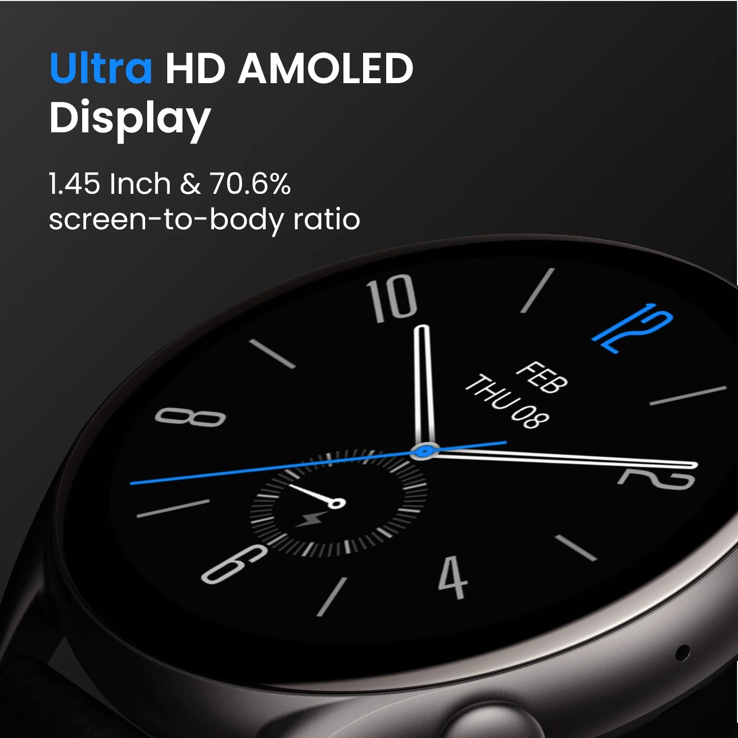 Amazfit GTR 4 Smartwatch 46mm – AMOLED Display, 150+ Sports Modes, 12-Day Battery, Zepp OS, Android/iOS