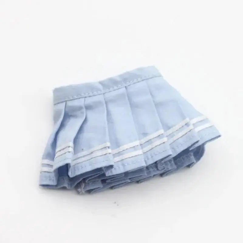 Mini Doll Clothes Outfit Accessories For 15-17cm Labubu V1 V2 V3Labubu Uniform Set Outfit Skirt and Sweater Sunglasses Clothing