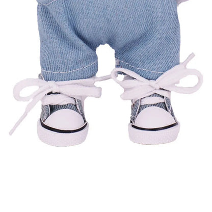Doll Clothes Set For labubu 17cm Plush Doll Accessories Girl's Toys Birthday And Christmas Gifts
