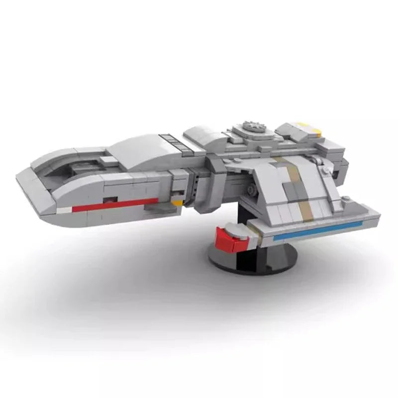 Bricklink Star Movie Starship Enterprise NCC-1701 Discovery Voyager NX-01 Delta MOC Spaceship Sets Building Blocks Kid Toys Gift