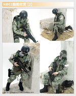 1/6 Action Figure Military Army 30cm Combat Swat Police Soldier With Gun Forces Model Toys