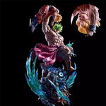 Broli Vs Goku Anime Figure Dragon Ball Broli 28cm Figurine Pvc Statue Model Doll Desk Decoration Collectible Toys Christmas Gift