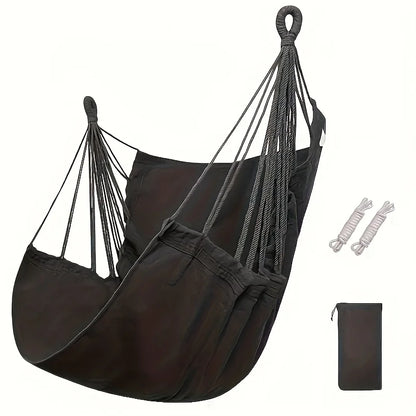 Hangout Haven™ – Chaise hamac relaxante avec sac de rangement