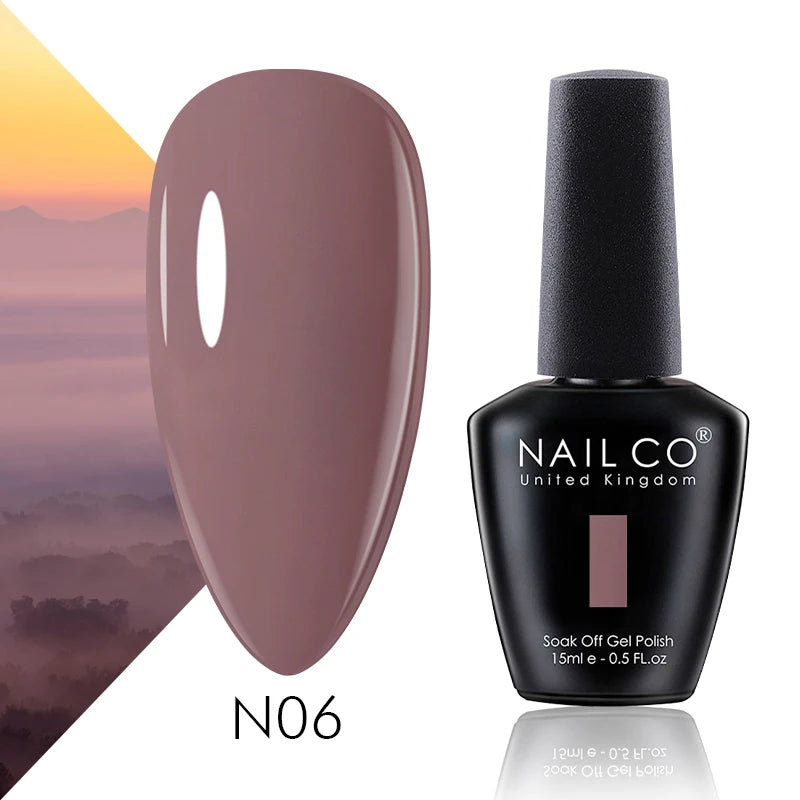 NAILCO 15ml Top Coat And Base Coat Art Design Gel Nail Polish Top Base Coat UV LED Soak Off Gel Nail Varnish