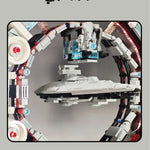 1515Pcs MOC Planet Series Building Blocks Set Technical Hovering Large Sword Model Battle Starship Bricks Toys for Children Gift