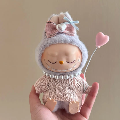 Labubu Plush Doll Clothes – Cute Macaron Outfit
