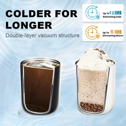 Thermos Bottle for Coffee Thermal Cup for tea Mini Tumbler Insulated Vacuum Flask Mug Stainless Steel Leakproof Travel Drinkware