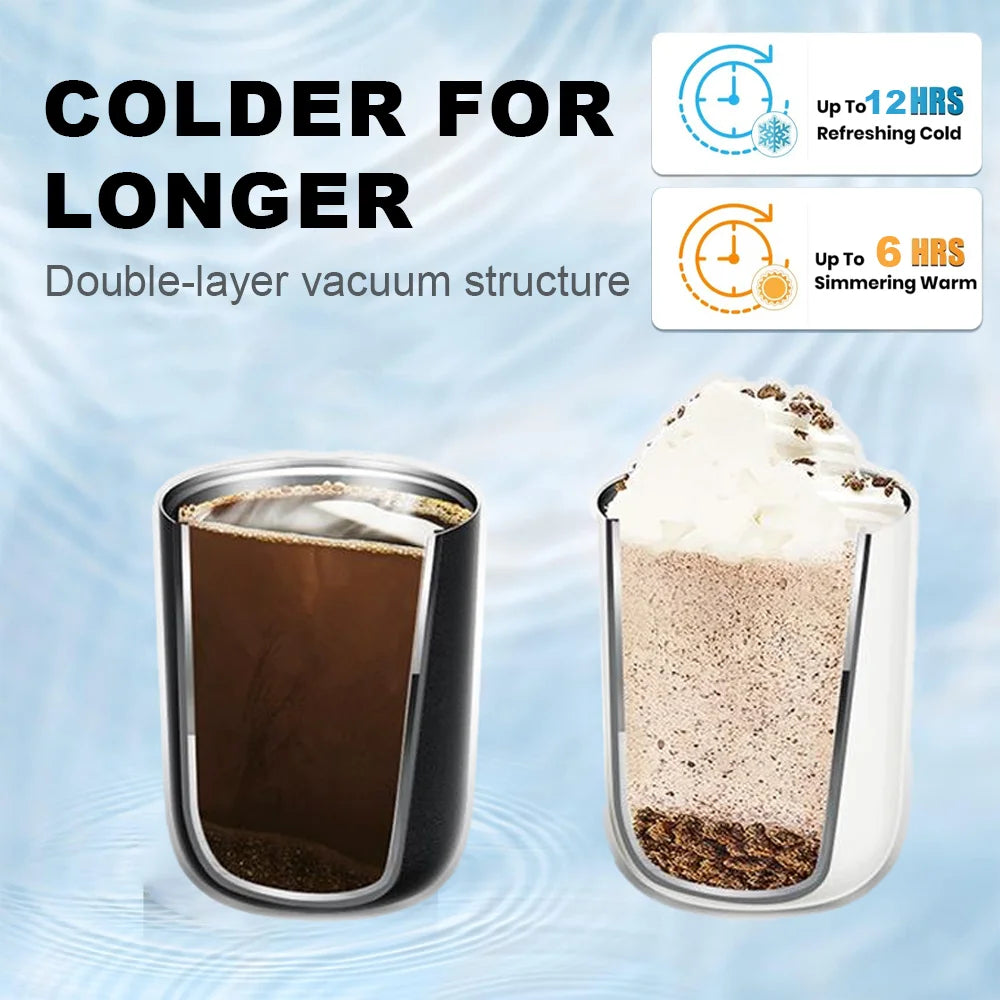 Thermos Bottle for Coffee Thermal Cup for tea Mini Tumbler Insulated Vacuum Flask Mug Stainless Steel Leakproof Travel Drinkware