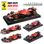 1:43 2023-2024 F1 Scuderia Ferrari SF24 SF23 Diecast Mode