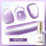 BORN PRETTY 10ml Silver Water Light Cat Magnetic Gel Nail Polish Nail Supplies Vernis Semi Permanent Gel for Fall Winter Nails