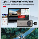 4K HD Dual Lens Dash Cam Car DashCam 3.16 IPS Screen 2K 1080P Camera Recording WiFi GPS Parking Monitoring ADAS Loop Recording