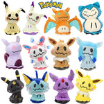Pokemon Shiny Mimikyu Plush Toys Mimikyu Cos Snorlax Charizard Mewtwo Umbreon Vaporeon Sylveon Kawaii Stuffed Peluche Dolls Kids
