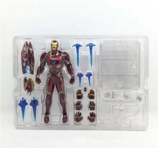 Marvel Comics Avengers 3 Infinite War Mk50 Shf Iron Man Activity Doll Model Children Christmas Birthday Gifts Toys Gifts
