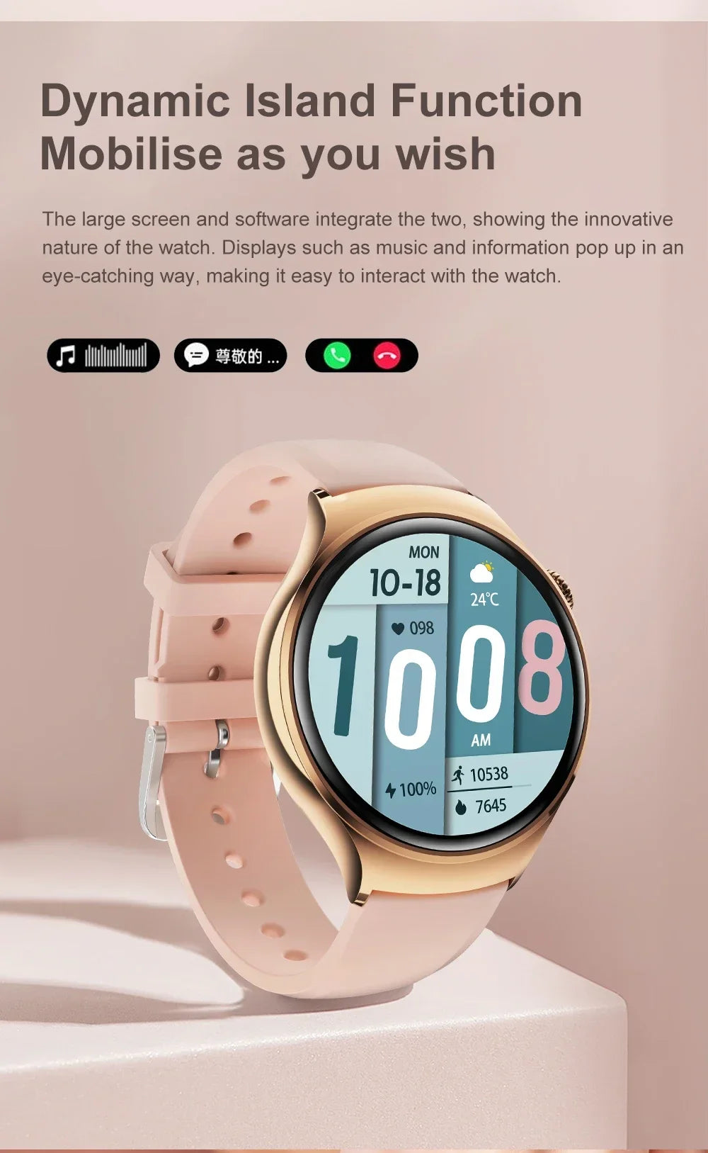2025For HUAWEI Smart Watch Women GPS Trajectory Heart Rate Blood Pressure NFC Bluetooth Call 1.27inch AMLOED Smartwatches Ladies
