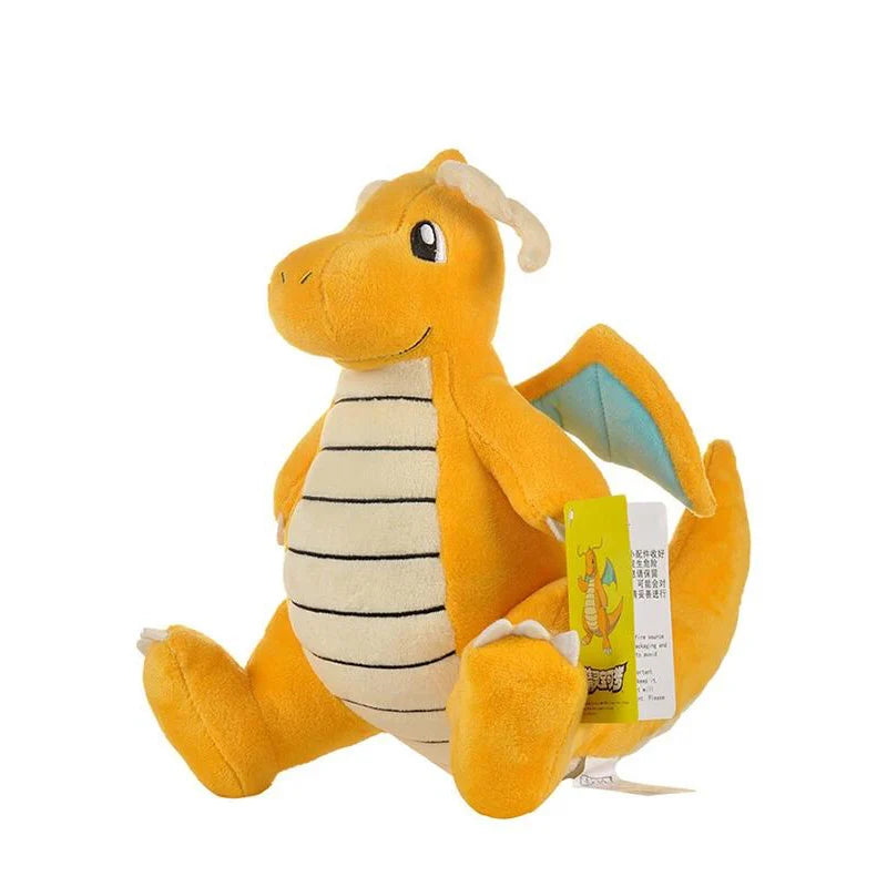 Pokemon Stuffed Toys Kawaii Dragonite Cartoon&Cute Plush Dolls Throw Pillow Birthday Gift for Kids Friends Boys Home Decoration