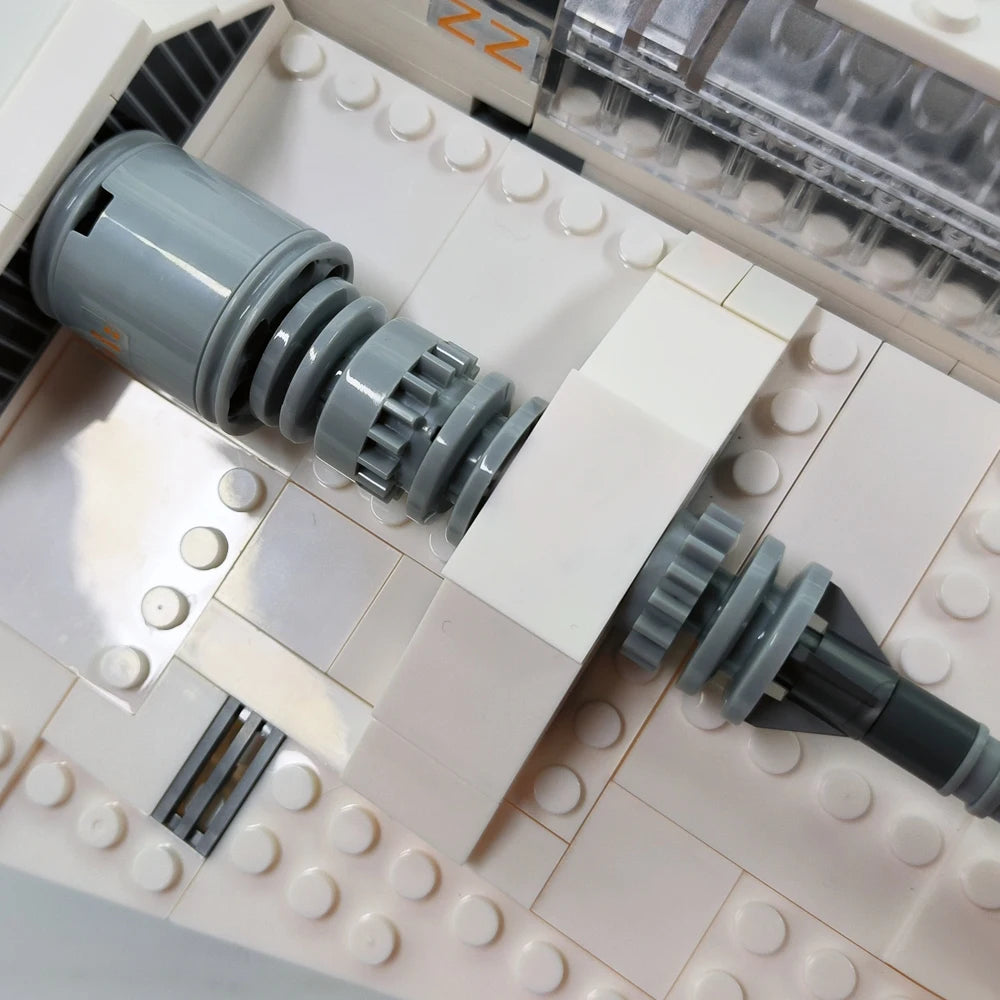 Creative 1006pcs Ideas Snowfighter Brick Technical Model Building Blocks Toy Easter Valentine's Day Birthdays Gift Compatible