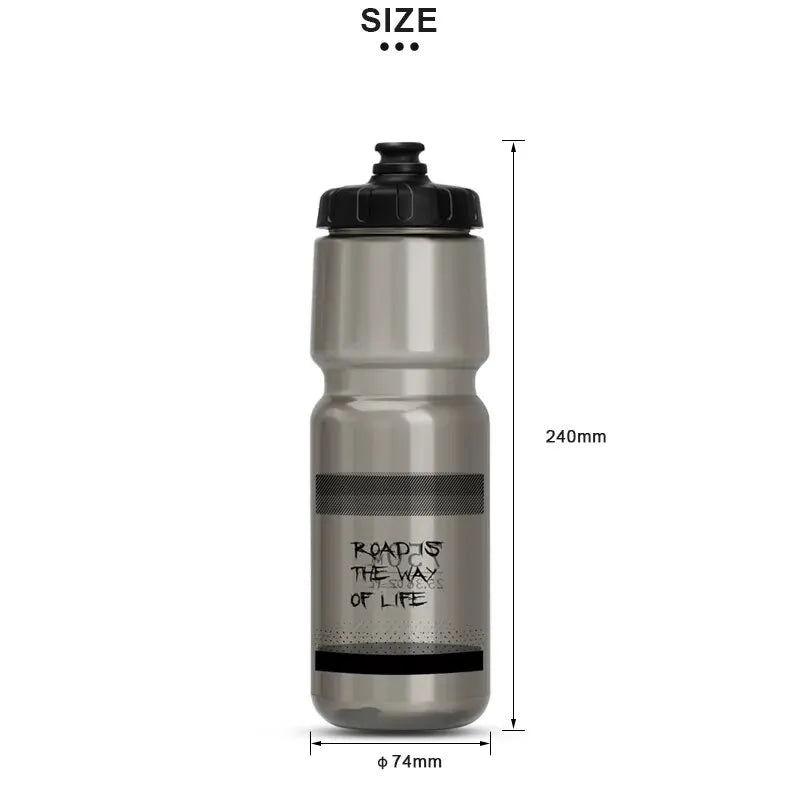 RIDERACE Bicycle Water Bottle 750ML PP5 Plastic For Outdoor Running Climbing Sports Squeeze Mug Cycling Kettle Portable Bike Cup