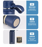 650ML 850ML 1100ML Thermos Double Stainless Steel Sport Vacuum Flask Outdoor Climbing Fitness Thermal Bottle Tea Insulation Cup