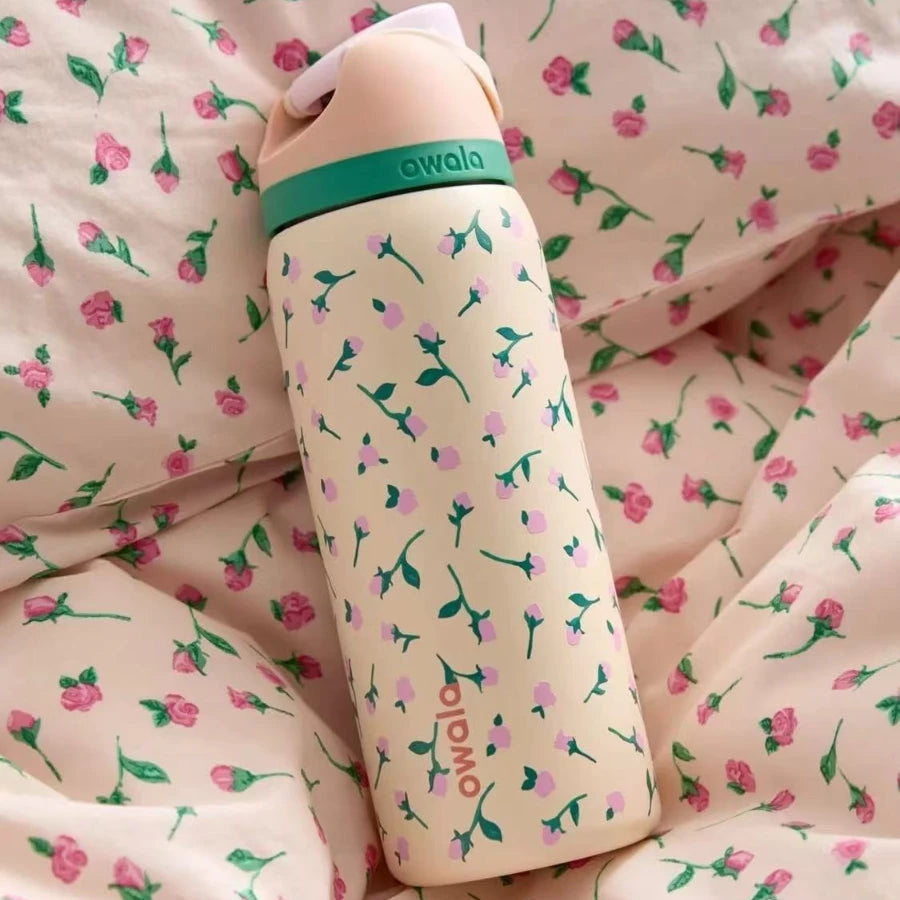 Owala 24OZ/32OZ Stainless Steel Vacuum Insulated Sports Water Bottle, Perfect Companion for Your Outdoor Adventure