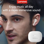 100% Original Lenovo Headphones Wireless Bluetooth 5.2 Earbuds HiFi Stereo Noise Reduction Headphones Touch Control 250mAH New