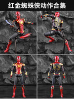 ZD Toy Spider Man No Way Home Marvel legends 1/10 Peter Parker Gold Black Red Model Action Figure Adult Collectible Toy