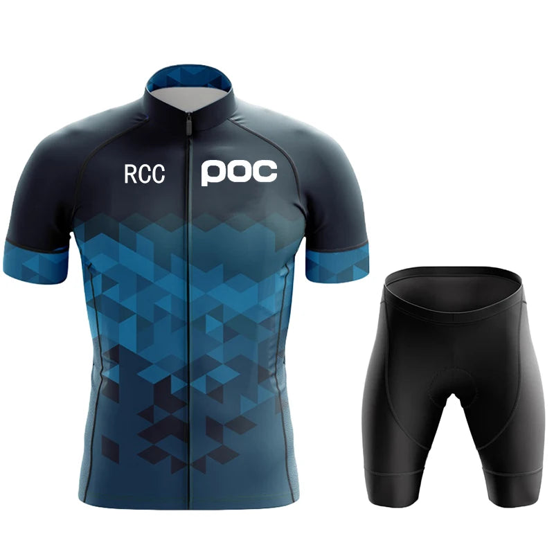 Cycling Jersey Set – Men’s Breathable Road Bike Wear, Racing Shirt Maillot Ropa Ciclismo