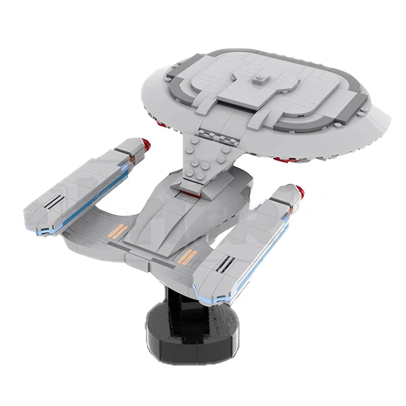 Bricklink Star Movie Starship Enterprise NCC-1701 Discovery Voyager NX-01 Delta MOC Spaceship Sets Building Blocks Kid Toys Gift