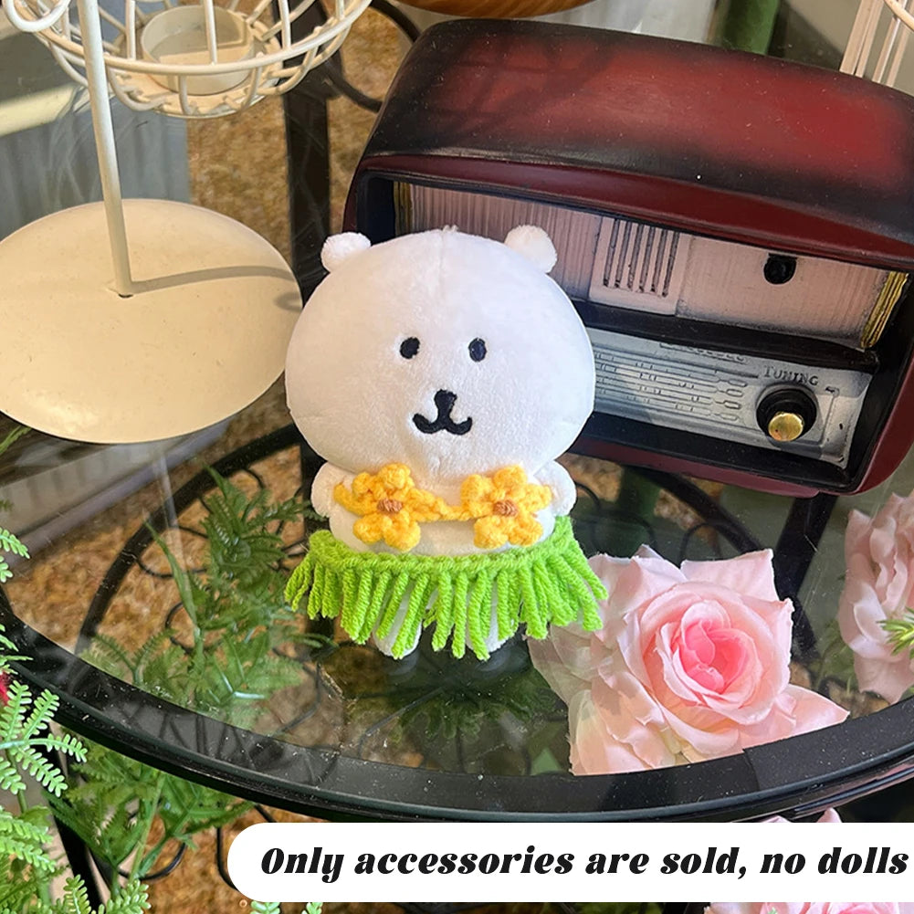 Lovely Bikini Bib Headband For Labubu 3.0 Big Into Energy Series Swimsuit Labubu Sexy Bikini Set Labubu Clothes