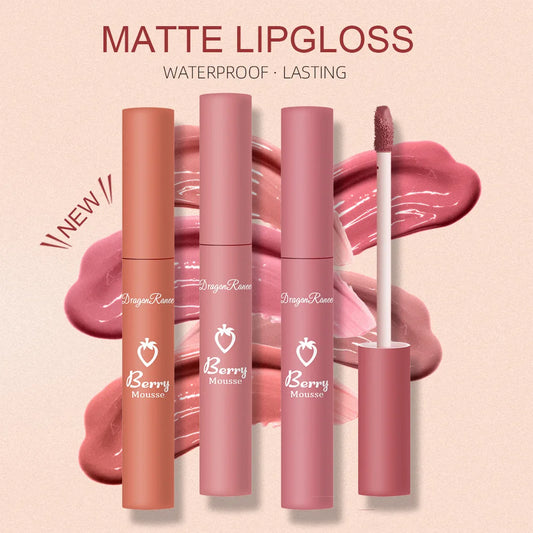 Walking Beads Lip Oil Set of Four Moisturizing Moisturizing Liquid Rollerball Lip Oil Anti-Dry Cracked Colorless Transparent