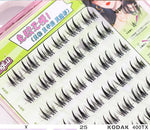 Upgraded Sunflower False Eyelashes No Glue Fake Lashes  Natural Reusable Band-Free Lashes Manga Lash Makeup Korean
