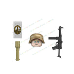 N601-650 MOC Military War Infantry Soldiers Action Figures Creative Bricks Accessories Building Blocks Children's Toys Gifts
