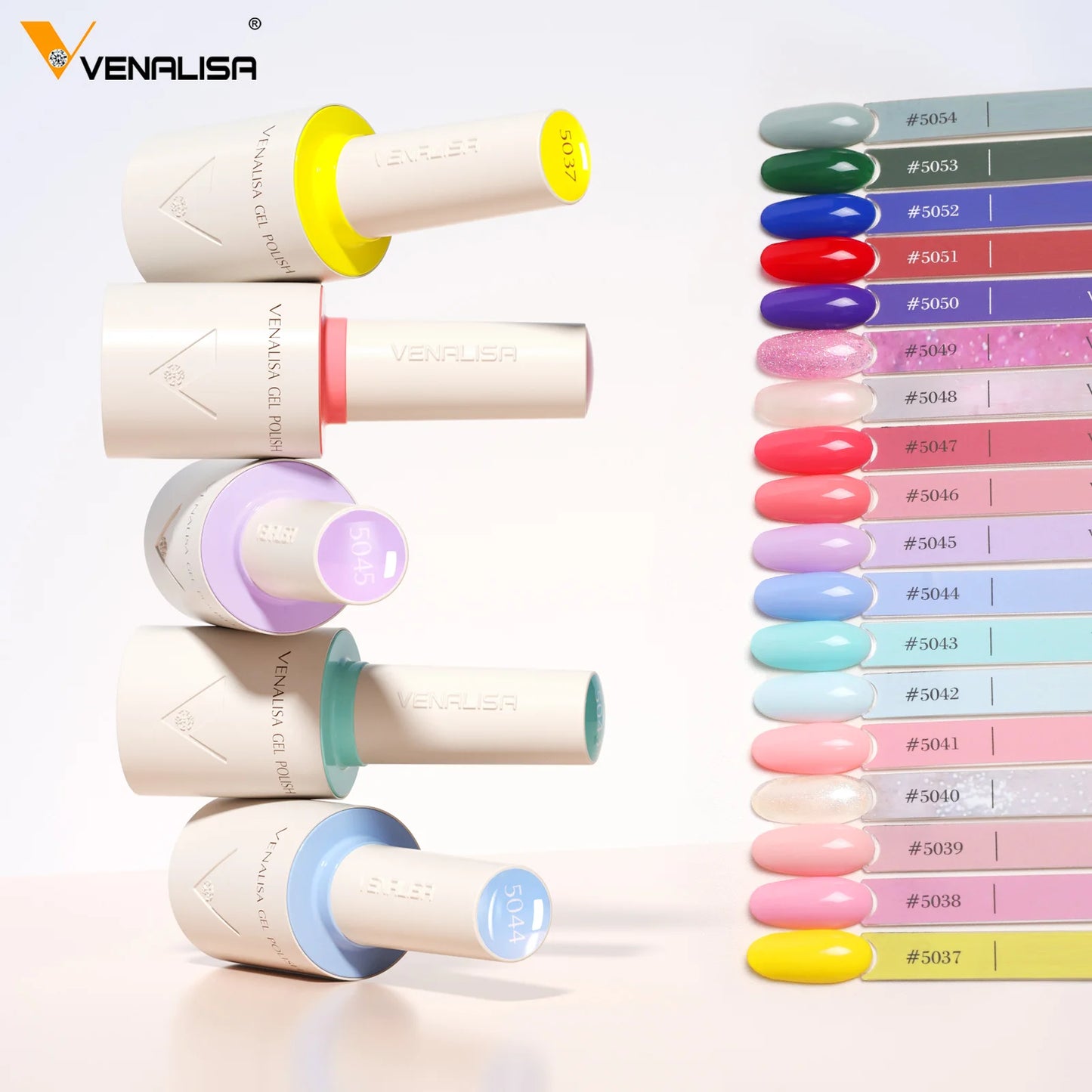 VENALISA New Formula Nail Gel Polish Hema TPO Free Gel Varnish Summer Nails Gorgeous Color Collection Semi Permanent 10ml Vegan