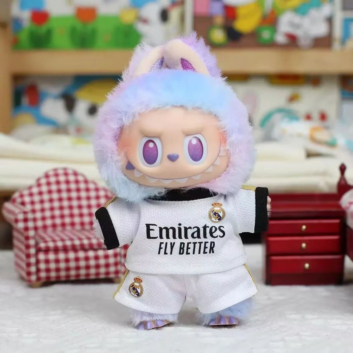 New 17cm Labubu Accessories Clothes Designer Suitable For V1 V2 V3 Labubu Pendants Cute Personality Fashion Birthday Gift ﻿