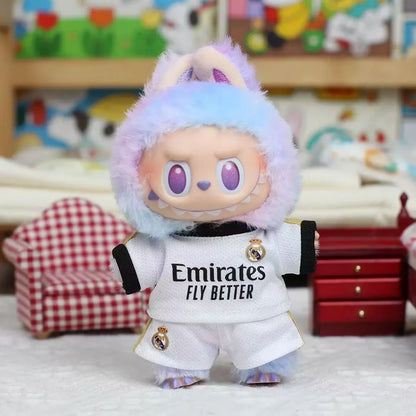 New 17cm Labubu Accessories Clothes Designer Suitable For V1 V2 V3 Labubu Pendants Cute Personality Fashion Birthday Gift ﻿