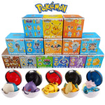 Pokemon Figures Toys Pocket Monsters Ball Model Pikachu Gengar Pokeball Dragonite Snorlax Pokeball Action Figures Toy