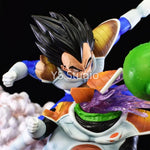 21cm/8.26in Anime Dragon Ball Z Figure Vegeta vs Guldo Action Figure Ginyu Force Statue Collectible Model Toys Gift