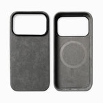 Premium Real Italian Imported Alcantara Magnetic Case for iPhone 17Pro 17Air 17 Pro Max with MagSafe Business Soft Touch Cover