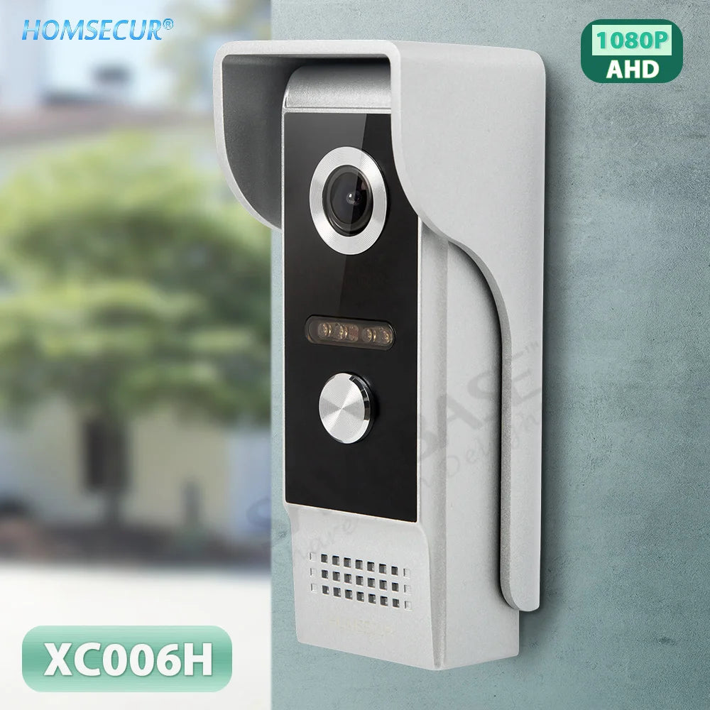 4 Wire Waterproof IP65 HD Doorbell Camera 120° Wide Angle for HOMSECUR Tuya WiFi Smart 1080P Video Intercom Door Phone System