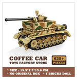 WW2 Classic Anti-tank Gun Building Blocks Army Weapon Toys Military Armored Cars MOC Bricks Tank Model Adult Children Gifts NEW