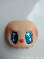 Hot Sell Labubu Plush Doll Parts Vinyl Doll Accesseries Pvc Face Changing Parts Hands Feet Replacement Supplies Diy Gifts