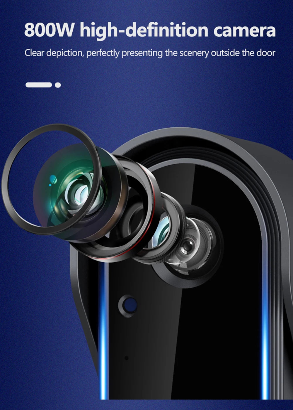 Tuya Smart Doorbell WiFi Smart Home System Wireless Outdoor Doorbell Smart Life Intercom Video Security Protection