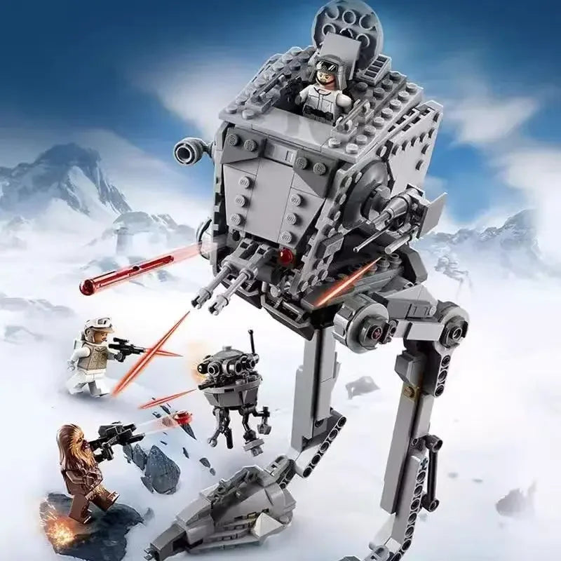 compatible Star Wars sci-fi fighter model, battleship building blocks compatible 75300 block models for adult collectible toys