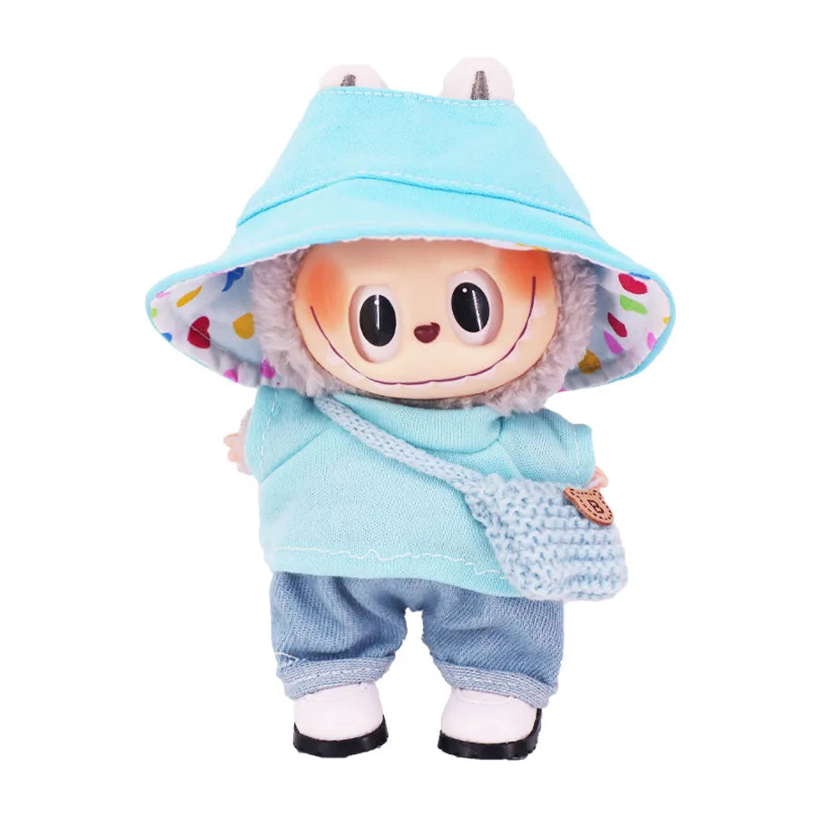 3.8cm Doll Shoes For 17cm labubu Clothes,For 11.8 Inch Babi Doll Girl's Toys Birthday Christmas Gift