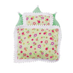 17cm Mini Doll's Accessories Set For Labubu Doll Pop 3Pcs/Set Bed+Quilt+Pillow Pajamas Sleeping Bag Dollhouse Gift,Girl's Toys
