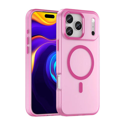 Shockproof Matte Transparent Case For Magsafe Case For iPhone 17 Pro Max 17 Air 17 Pro 17 Wireless Charge TPU Soft Cover Funda