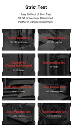 Military Smart Watch DT G1 GPS Track Compass Altimeter Bluetooth Calling 860mAh Battery DTG1 Men Outdoor Sports SmartWatch