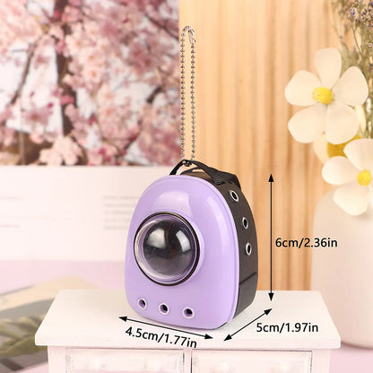 For Labubu Doll Backpack Simulation Pet Bag 15/17cm Dolls Cute Doll Accessories